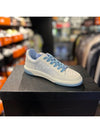 Back logo tennis sneakers white blue G38808 - CHANEL - BALAAN 3