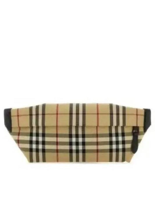 Vintage Check Motif Belt Bag Beige - BURBERRY - BALAAN 2