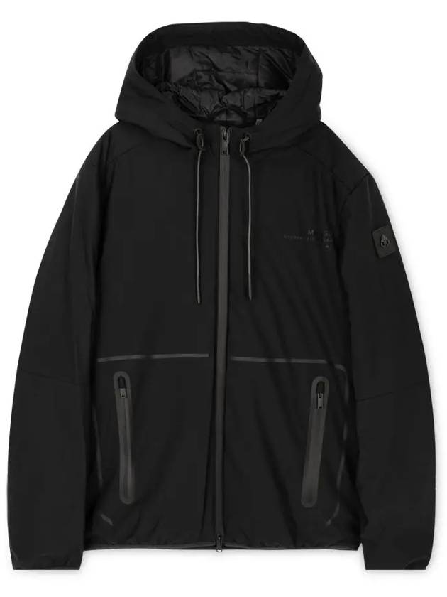 Grayton Hooded Jacket Black - MOOSE KNUCKLES - BALAAN 4