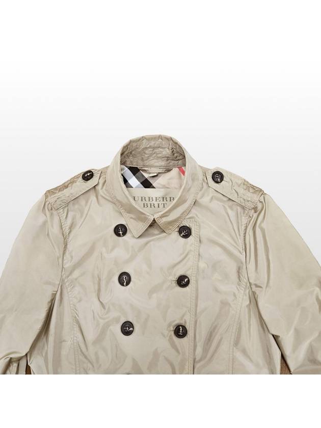 Burberry Brit Trench Coat Beige Korea 77 - BURBERRY - BALAAN 3