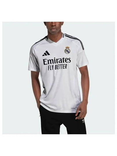 Real Madrid 24/25 Home Jersey Uniform Short Sleeve T-Shirt White - ADIDAS - BALAAN 2