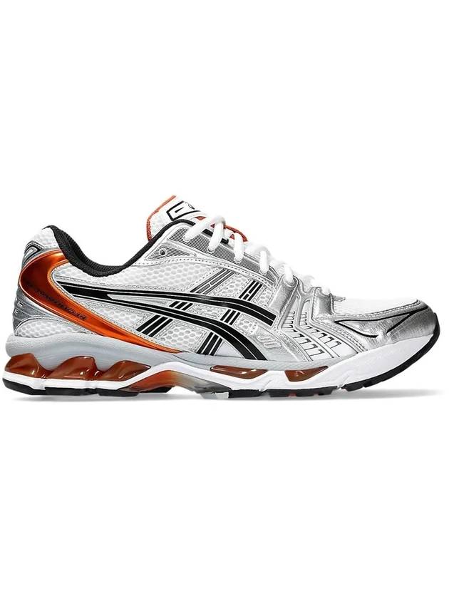 Gel Kayano 14 Low Top Sneakers Orange White Grey - ASICS - BALAAN 1