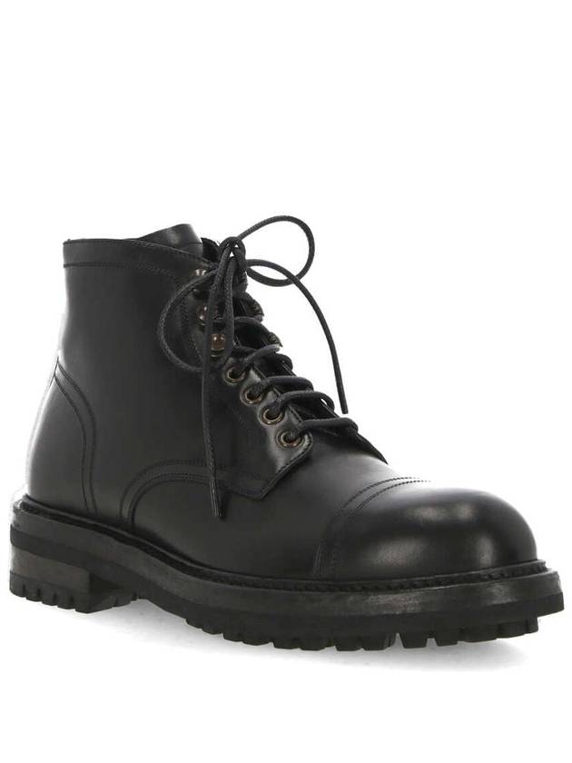 Leather Re-Edition Walker Boots - DOLCE&GABBANA - BALAAN 3