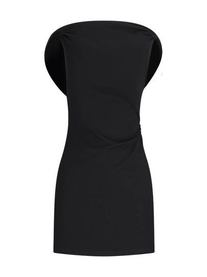 The Bordeaux mini short dress black - JACQUEMUS - BALAAN 2