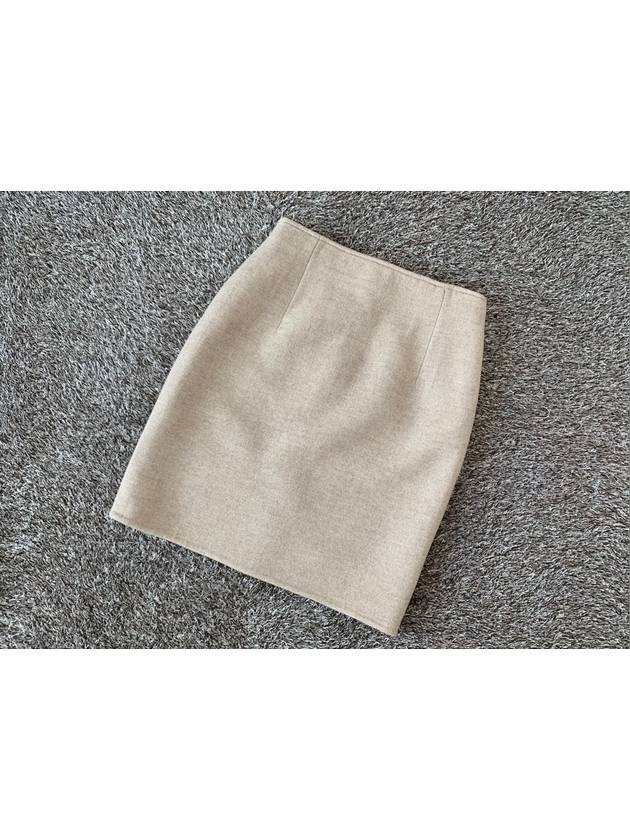 Cashmere miniskirt 36 - JIL SANDER - BALAAN 4