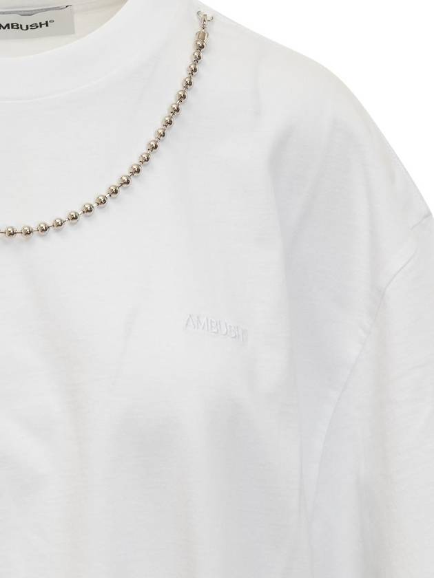 Ambush T-Shirt With Ball Chain - AMBUSH - BALAAN 3