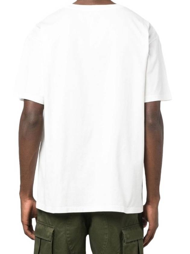 Triomphe Loose Logo Short Sleeve T-Shirt White - CELINE - BALAAN 6