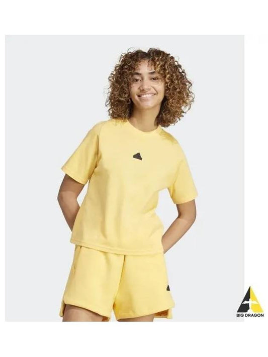 adidas Z N E Tee W Yellow IS3932 - ADIDAS - BALAAN 1