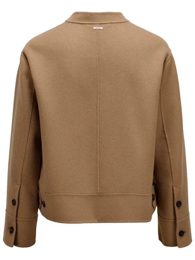 SUPREMO Pocket Wool Jacket Camel 2429046043 045 - MAX MARA - BALAAN 3