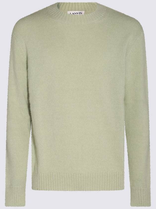 Lanvin Sage Wool And Mohair Blend Sweater - LANVIN - BALAAN 4