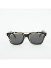 Metal Frame Square Sunglasses Brown 4S268CPMB - CELINE - BALAAN 1