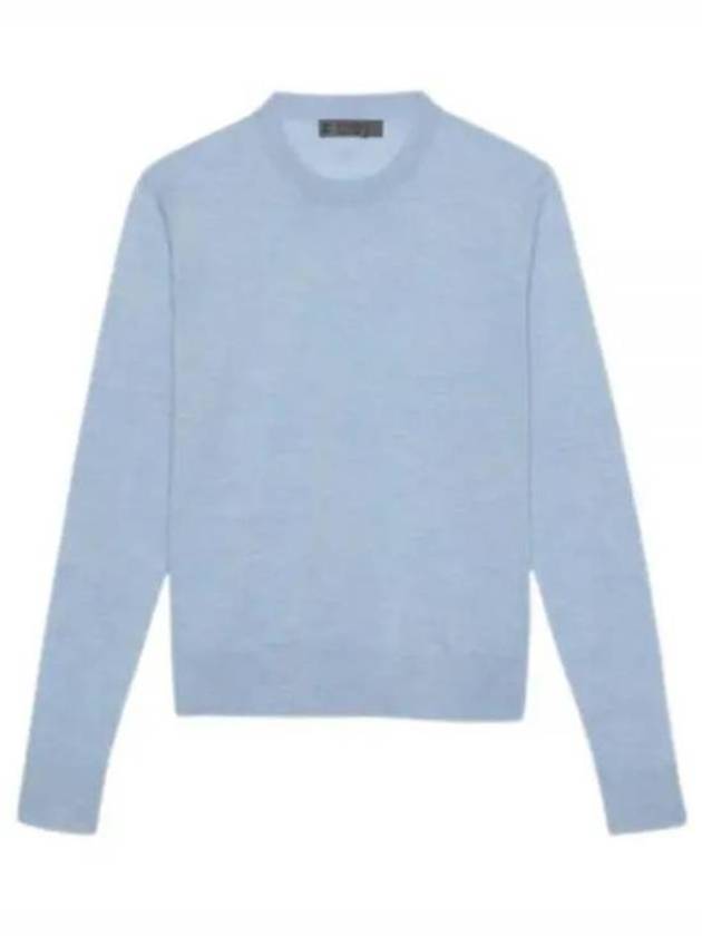 Talk Buddy To Me Crew Neck Merino Wool Knit Top Sky Blue - G/FORE - BALAAN 2