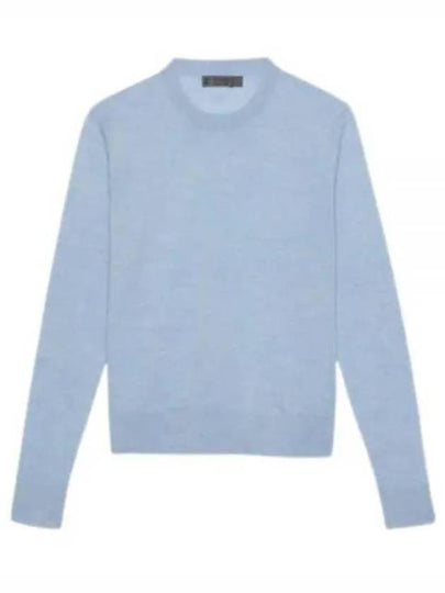 Talk Buddy To Me Crew Neck Merino Wool Knit Top Sky Blue - G/FORE - BALAAN 2