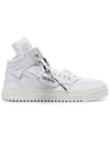 Men's Off-Court High-Top Sneakers White - OFF WHITE - BALAAN.