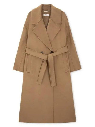 Women's Manuela Belt Single Coat Camel - MAX MARA - BALAAN 2