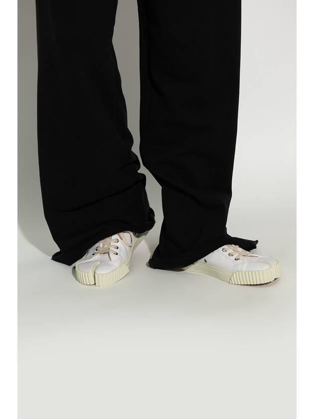 Tabi Cotton Low Top Sneakers White - MAISON MARGIELA - BALAAN 3