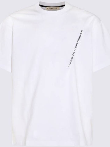 Y/Project White Cotton T-Shirt - Y/PROJECT - BALAAN 1