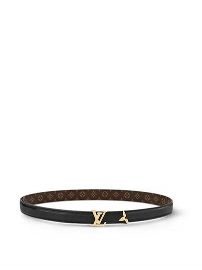 Pretty LV 20MM Reversible Leather Belt Black Brown - LOUIS VUITTON - BALAAN 2