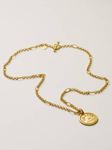 Bijoux Coin Necklace Gold - AMADEE - BALAAN 1