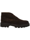 suede ankle boots brown - TOD'S - BALAAN.