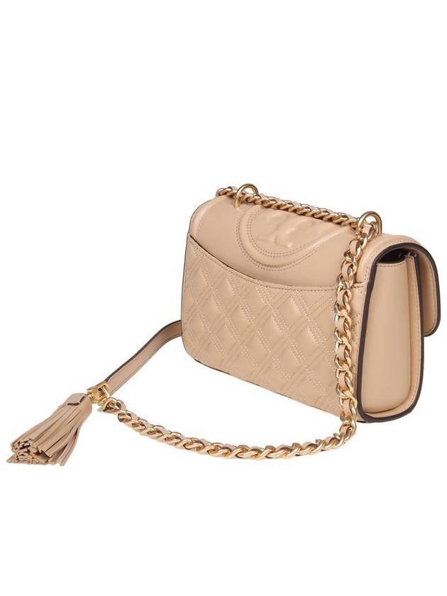 Small Fleming Convertible Shoulder Bag Desert Dune - TORY BURCH - BALAAN 4