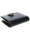 4G Metal Logo Small Half Wallet Black - GIVENCHY - BALAAN 6