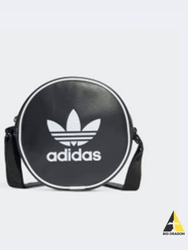 Adicolor Classic Round Bag BLACK - ADIDAS - BALAAN 1