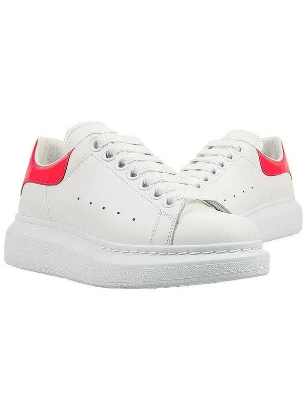 Oversole neon pink tab 462214 WHQYC 9561 - ALEXANDER MCQUEEN - BALAAN 5