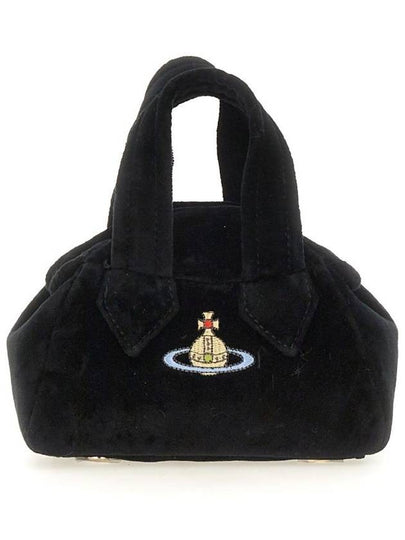 Archive Mini Yasmine Tote Bag Black - VIVIENNE WESTWOOD - BALAAN 2