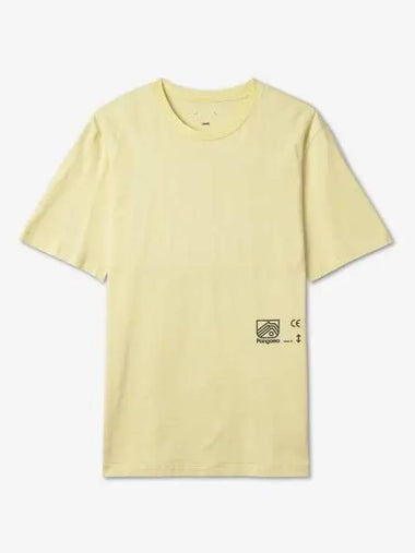 Peak T Shirt Light Yellow 23E28OAJ14COT00744745 - OAMC - BALAAN 1