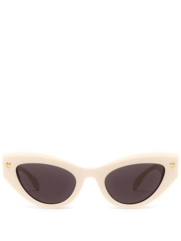 Sunglasses AM0407S 003 Ivory - ALEXANDER MCQUEEN - BALAAN 2