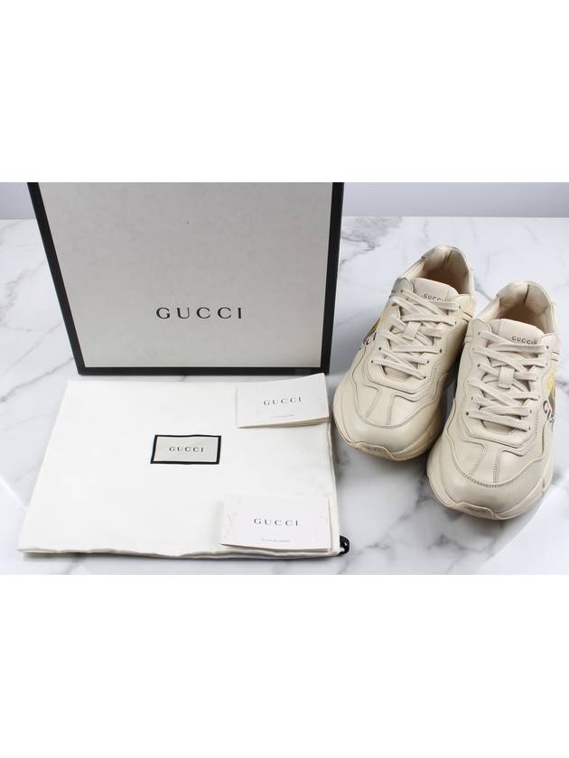 Square Logo Rhyton Sneakers 6 - GUCCI - BALAAN 2