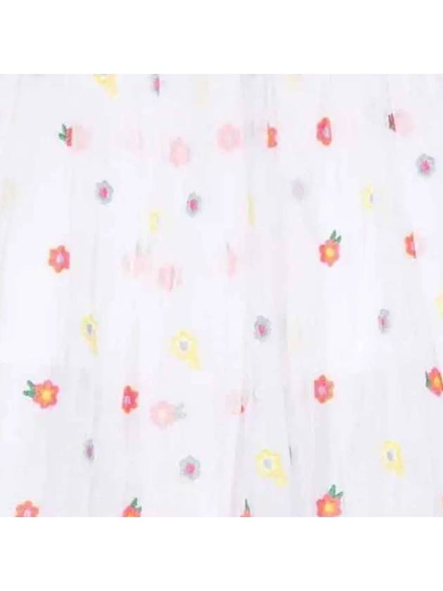 Kids Women Floral Skirt TS7B31 Z1118 101EM - STELLA MCCARTNEY - BALAAN 4