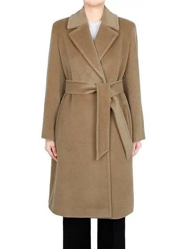 Camel Asti Wool Coat 002 1121241 - MAX MARA - BALAAN 1