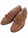 Tassel Decorated Suede Loafers Brown - BRUNELLO CUCINELLI - BALAAN 2