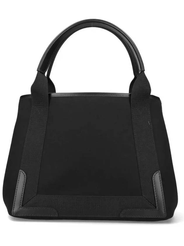 Logo Small Canvas Tote Bag Black - BALENCIAGA - BALAAN 4