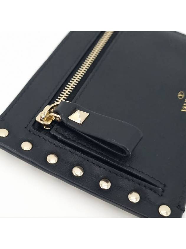 Rockstud card wallet - VALENTINO - BALAAN 5