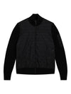 Men's back knit hybrid jacket - J.LINDEBERG - BALAAN 1