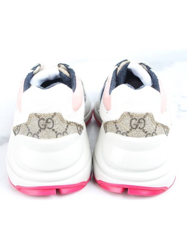 Pink sole Rhyton sneakers 35 220 - GUCCI - BALAAN 5