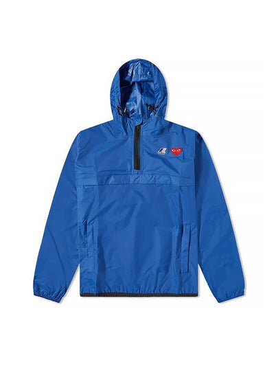 Logo Patch Anorak Blue - COMME DES GARCONS - BALAAN 2