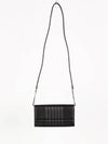 Women's Detachable Strap Quilted Leather Lola Cross Bag Black Palladium - BURBERRY - BALAAN 4