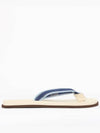 Rubber Flip Flops Cream - BRUNELLO CUCINELLI - BALAAN 4