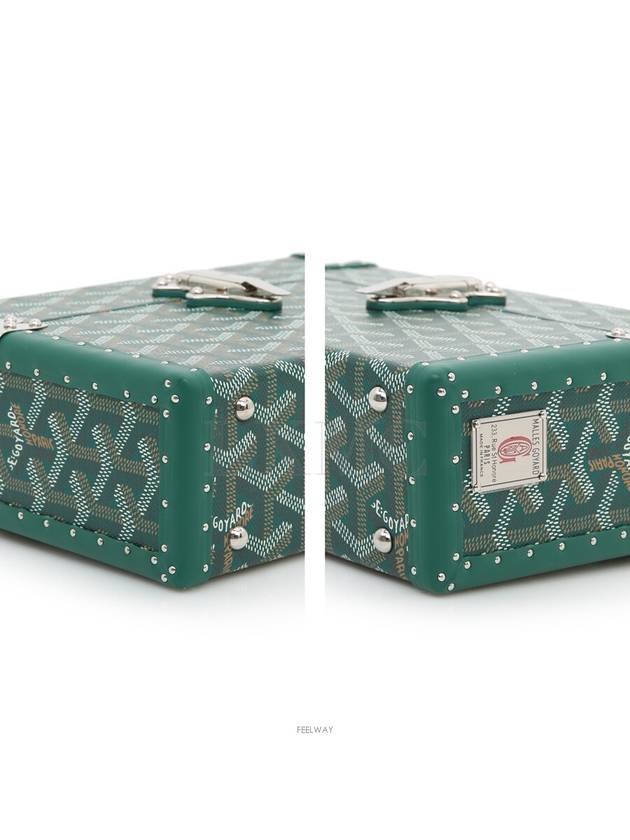 Cassette trunk bag green cross CASSETPM - GOYARD - BALAAN 8