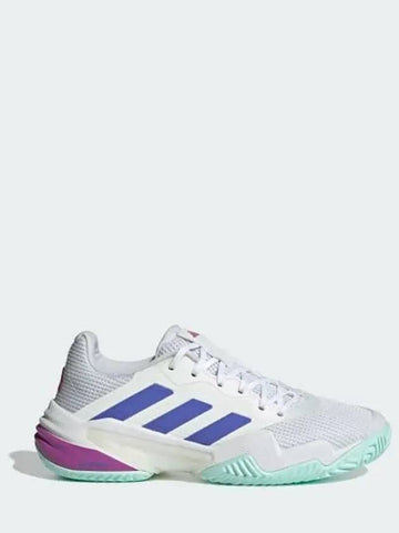 Barricade 13 Women s Tennis Cloud White Cobalt Blue Purple Burst Shoes Sneakers IF9130 693211 - ADIDAS - BALAAN 1