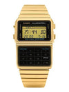 DBC 611G 1DF DBC 611G 1 data bank data bank calculator gold men's metal watch - CASIO - BALAAN 2