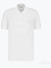 CD Icon Cotton Polo Shirt White - DIOR - BALAAN 2