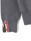 Milano Stitch 4-Bar Cardigan Medium Grey - THOM BROWNE - BALAAN 11