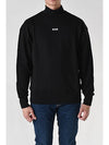 Micro Logo Sweatshirt Black - MSGM - BALAAN 3