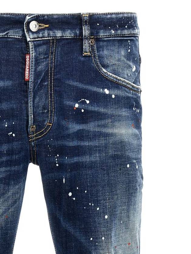 Medium Easy Wash Super Twinkie Jeans Navy - DSQUARED2 - BALAAN 4