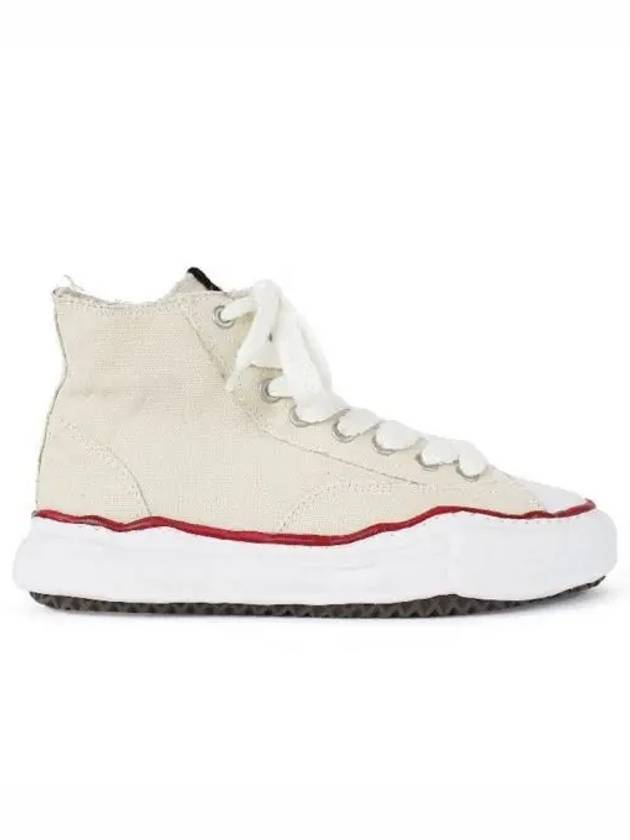 Peterson OG Sole Canvas High Top Sneakers Ivory - MIHARA YASUHIRO - BALAAN 2